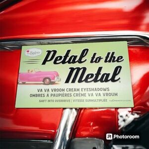 NEW IN SLEEVE theBalm Petal to the Metal Cream EyeShadow Palette LUXE 8 Pan